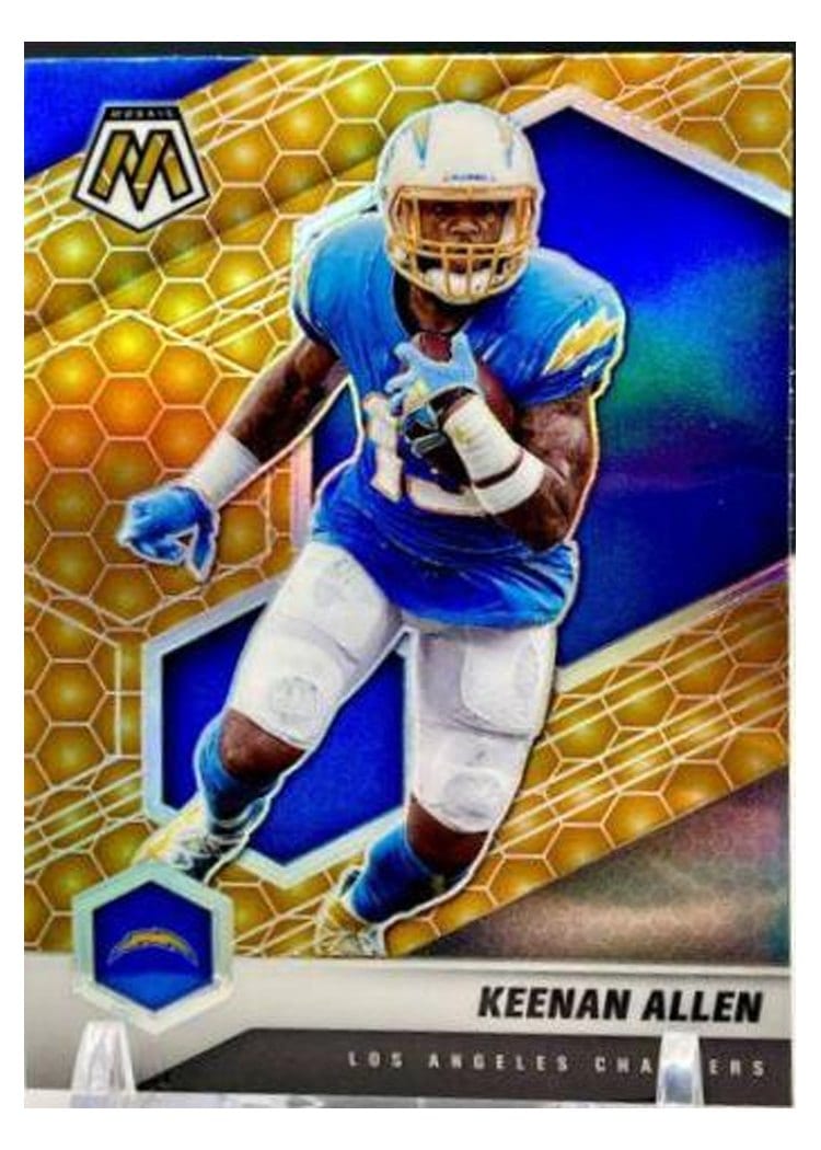 2021 Panini Mosaic Base Set Keenan Allen #113 card