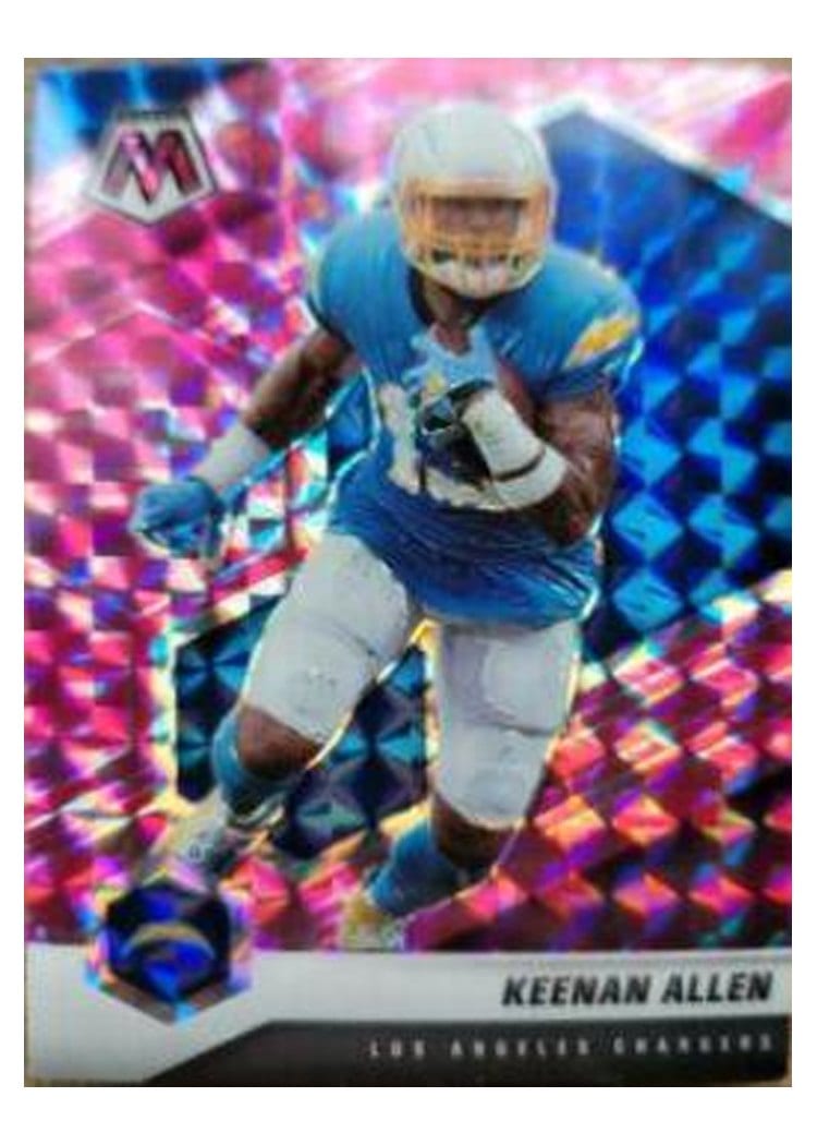 2021 Panini Mosaic Base Set Keenan Allen #113 card