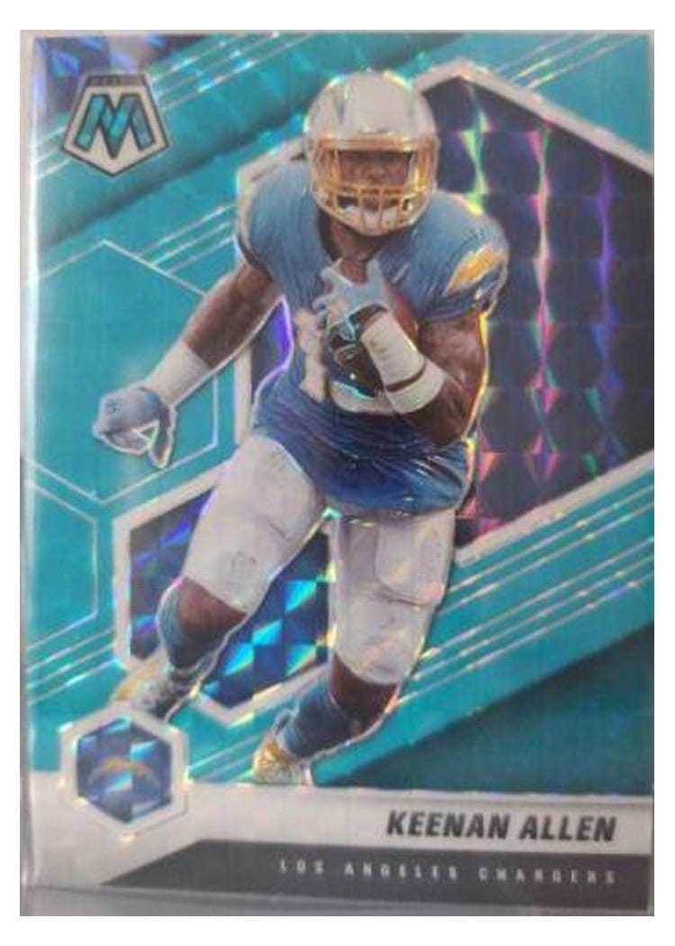 2021 Panini Mosaic Base Set Keenan Allen #113 card