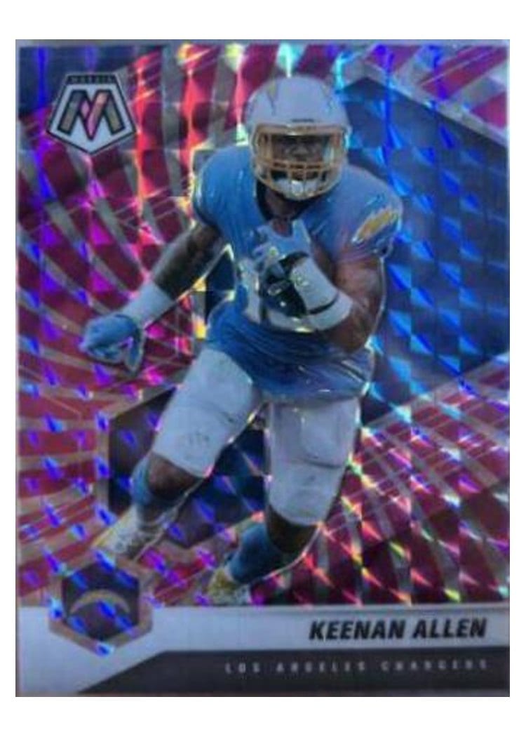 2021 Panini Mosaic Base Set Keenan Allen #113 card
