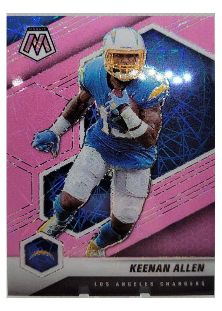 2021 Panini Mosaic Base Set Keenan Allen #113 card