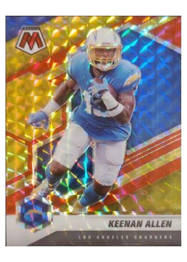 2021 Panini Mosaic Base Set Keenan Allen #113 card