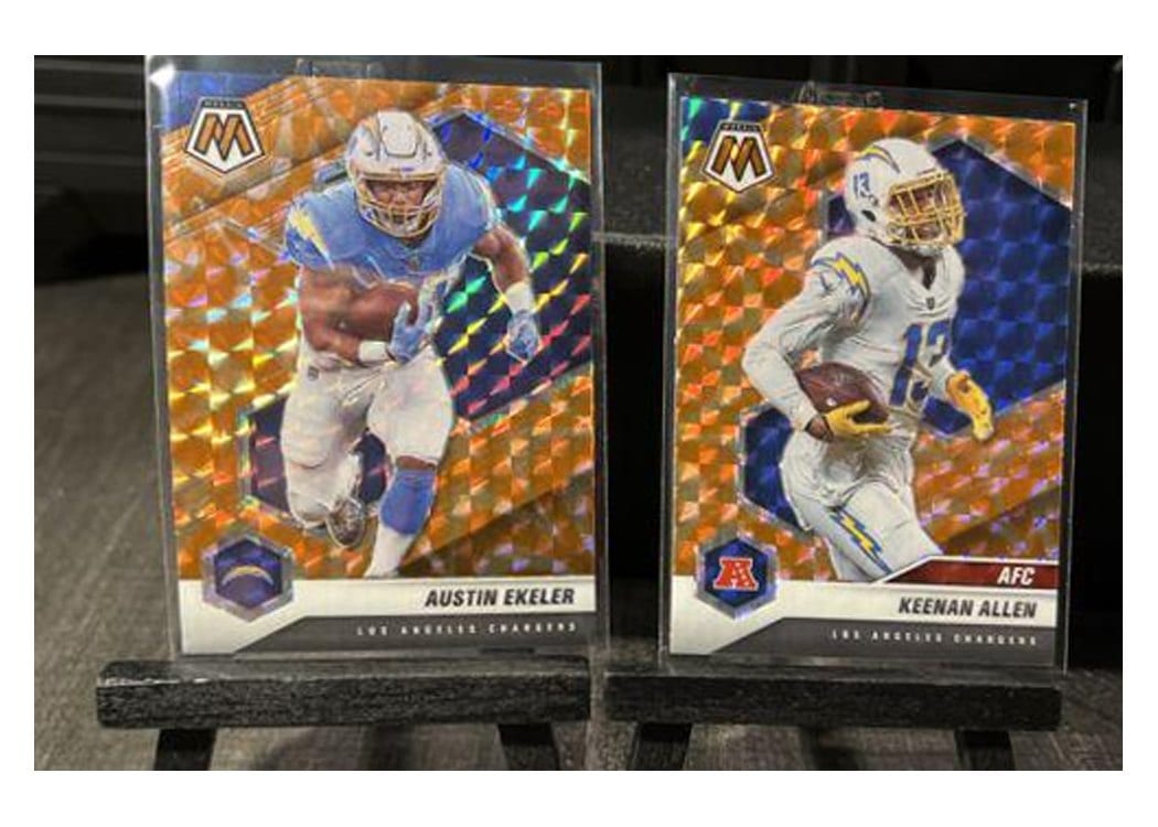 2021 Panini Mosaic Base Set Keenan Allen #239 card