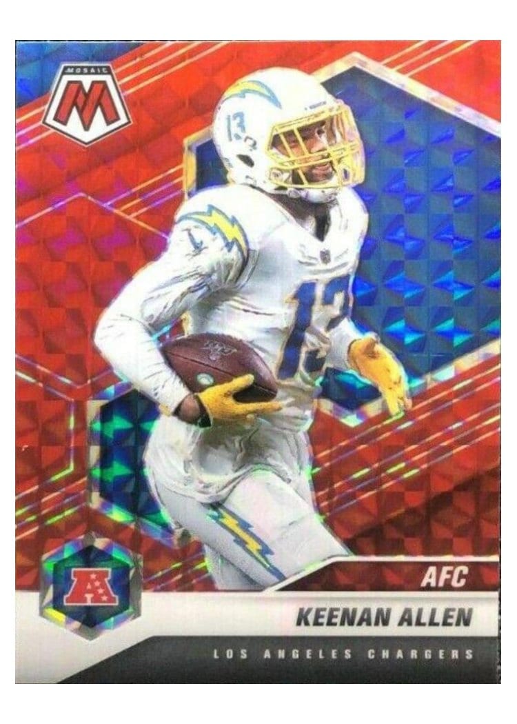 2021 Panini Mosaic Base Set Keenan Allen #239 card
