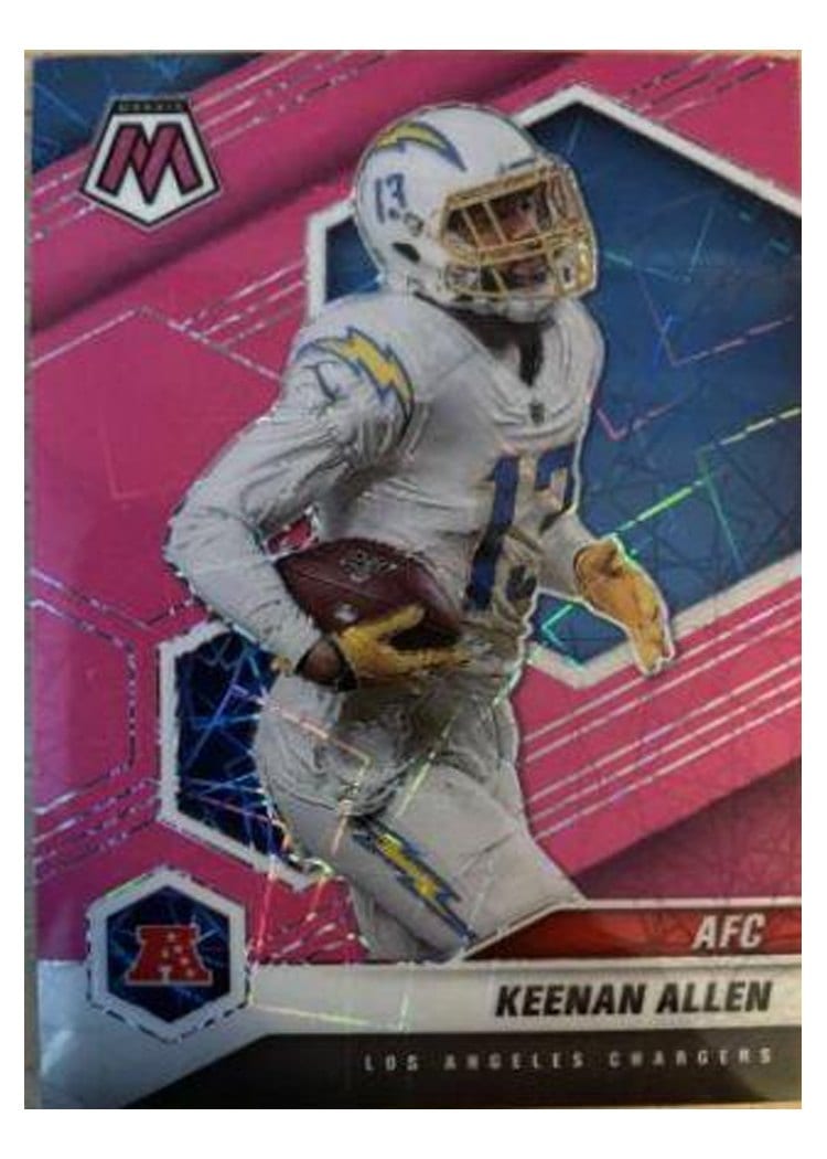 2021 Panini Mosaic Base Set Keenan Allen #239 card