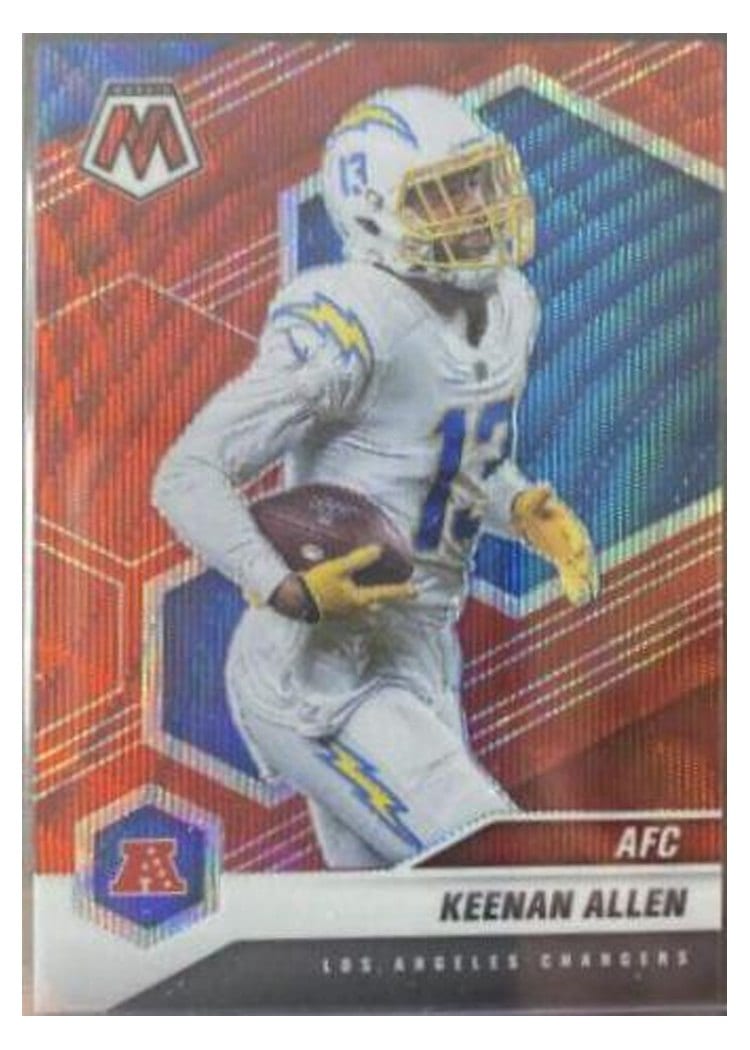 2021 Panini Mosaic Base Set Keenan Allen #239 card