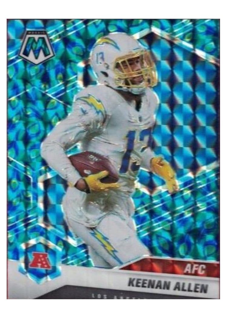 2021 Panini Mosaic Base Set Keenan Allen #239 card