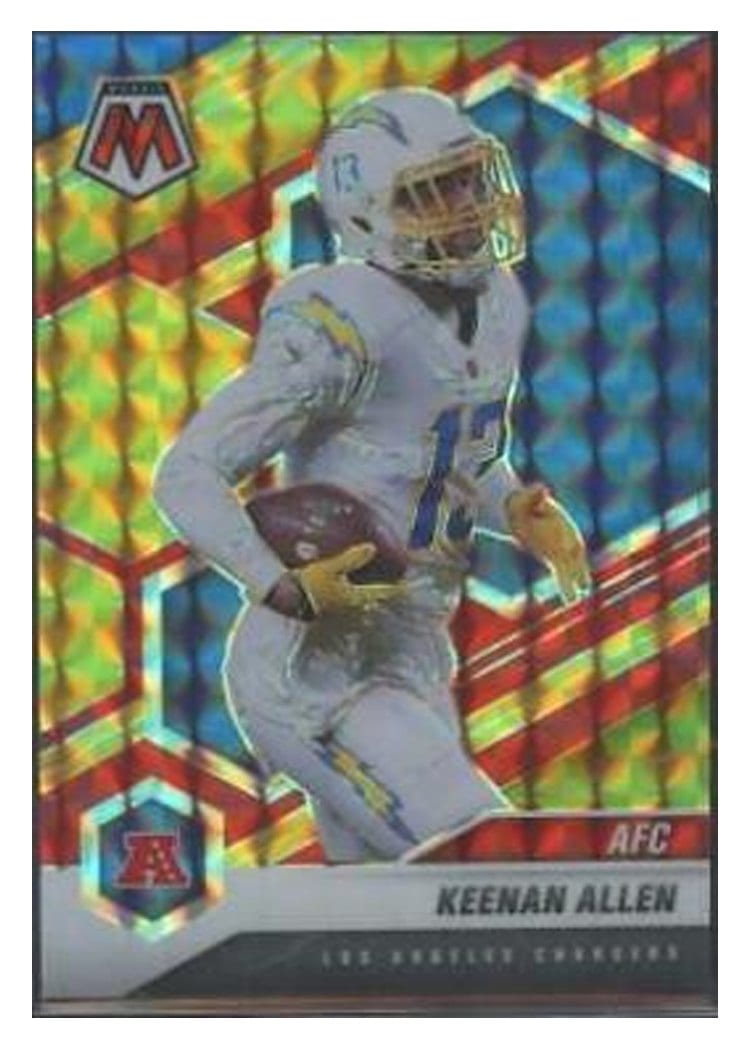 2021 Panini Mosaic Base Set Keenan Allen #239 card