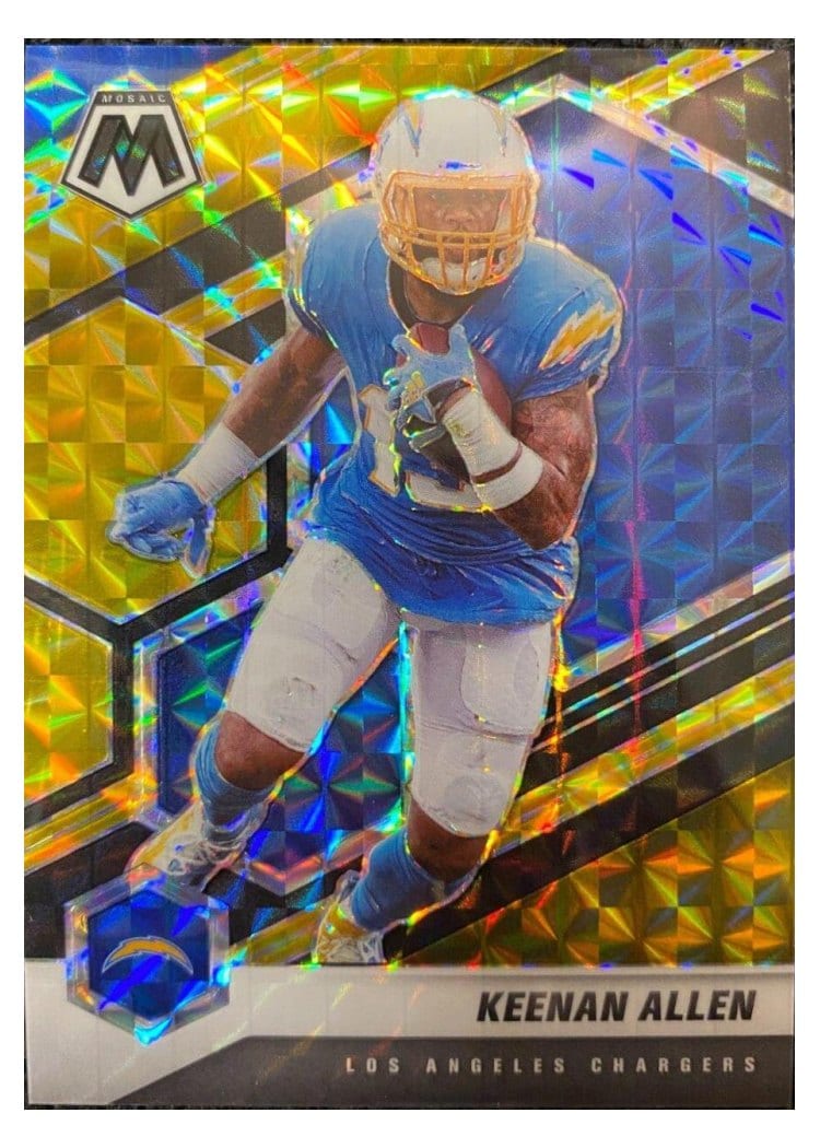 2021 Panini Mosaic Base Set Keenan Allen #239 card
