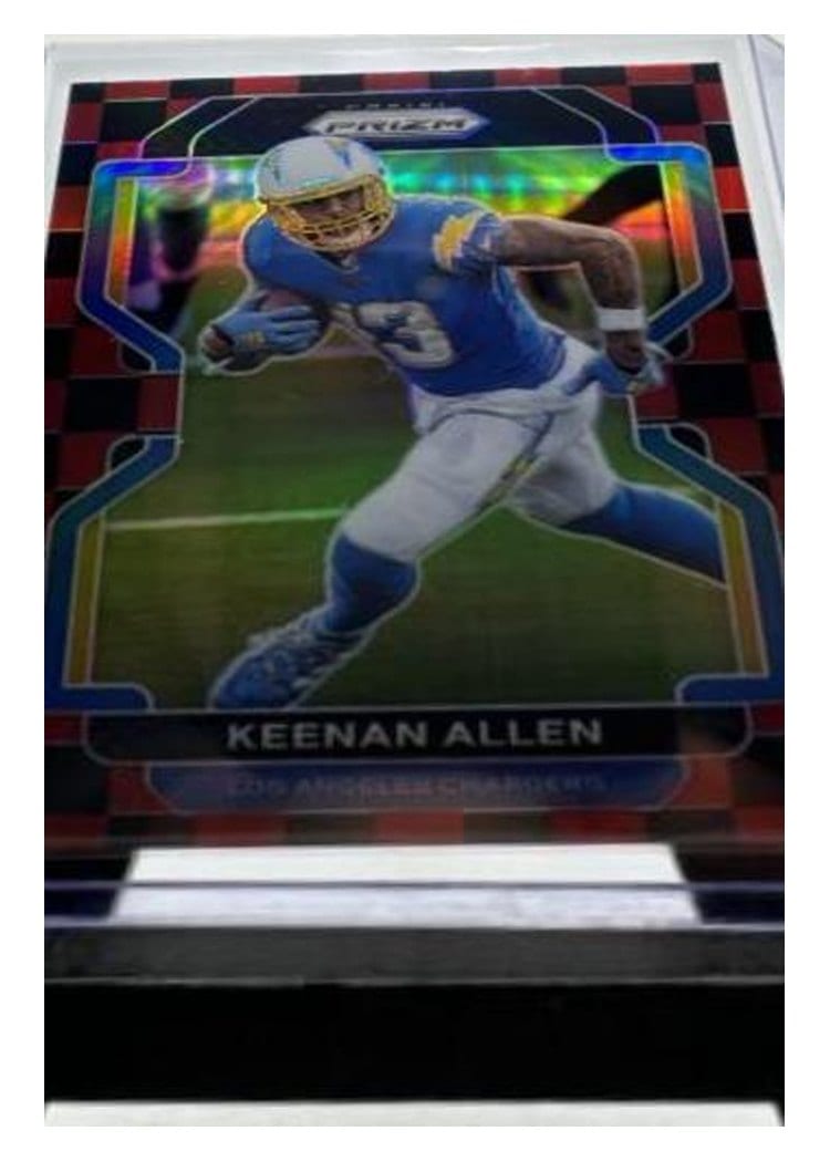 2021 Panini Prizm Base Set Keenan Allen #166 card