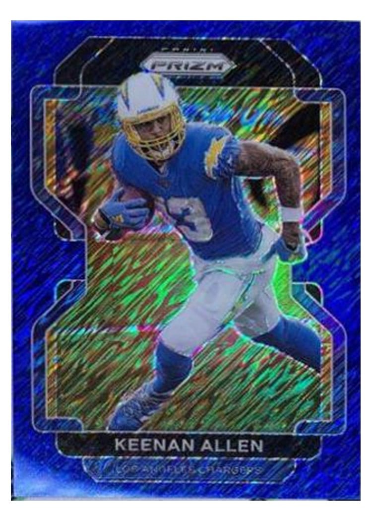 2021 Panini Prizm Base Set Keenan Allen #166 card
