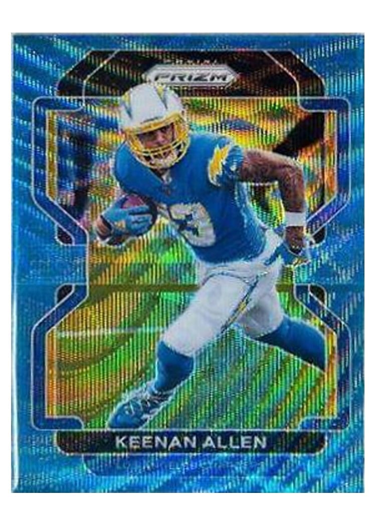 2021 Panini Prizm Base Set Keenan Allen #166 card