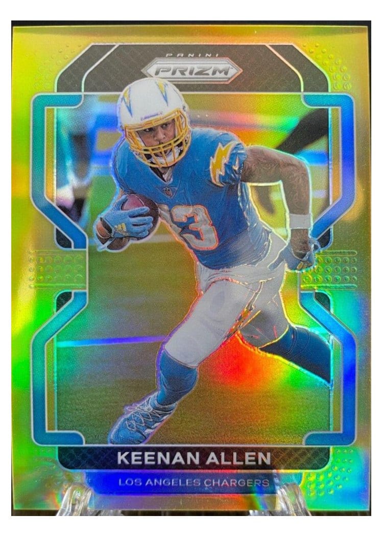 2021 Panini Prizm Base Set Keenan Allen #166 card
