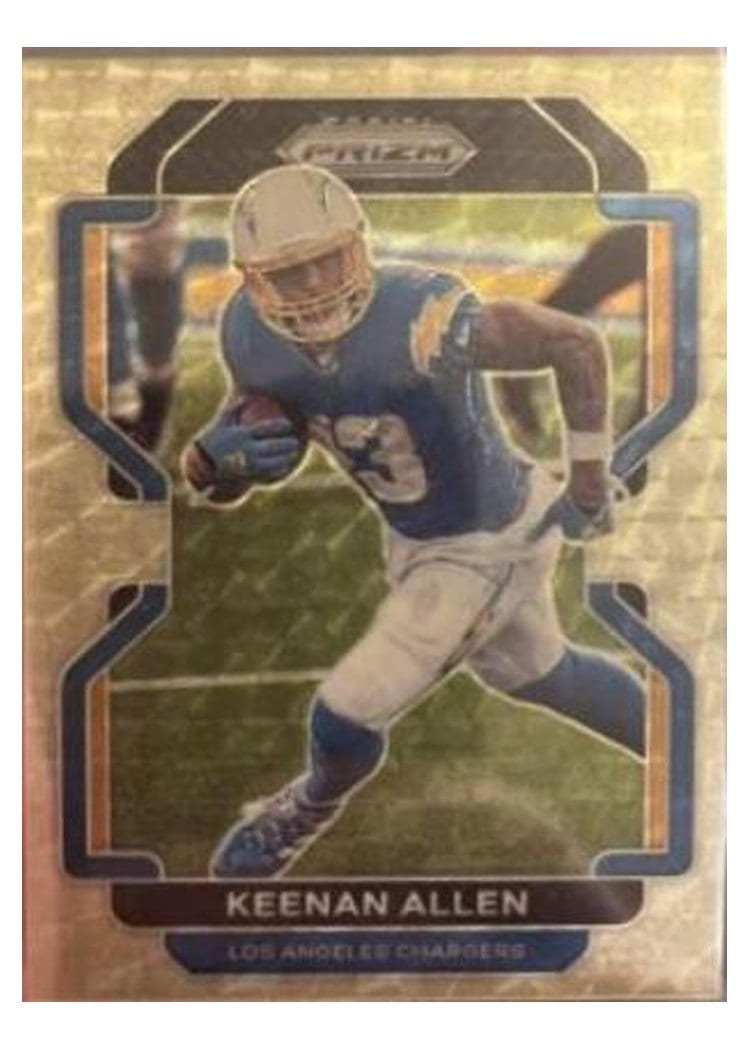 2021 Panini Prizm Base Set Keenan Allen #166 card