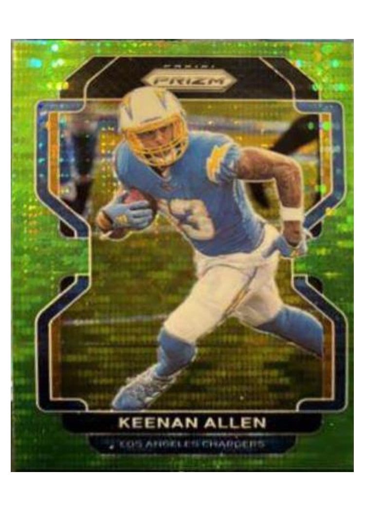 2021 Panini Prizm Base Set Keenan Allen #166 card