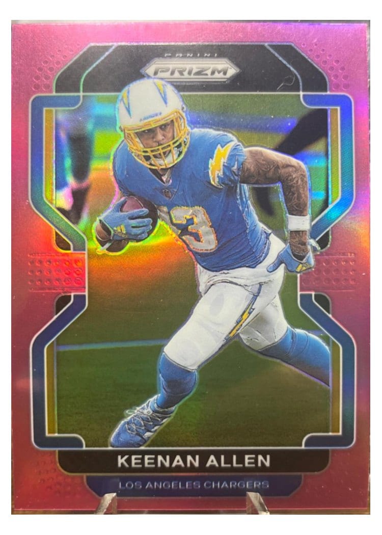 2021 Panini Prizm Base Set Keenan Allen #166 card