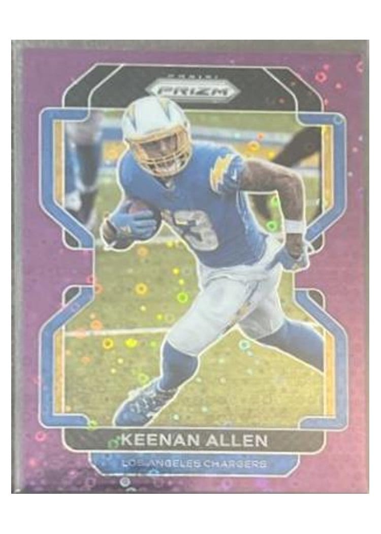 2021 Panini Prizm Base Set Keenan Allen #166 card