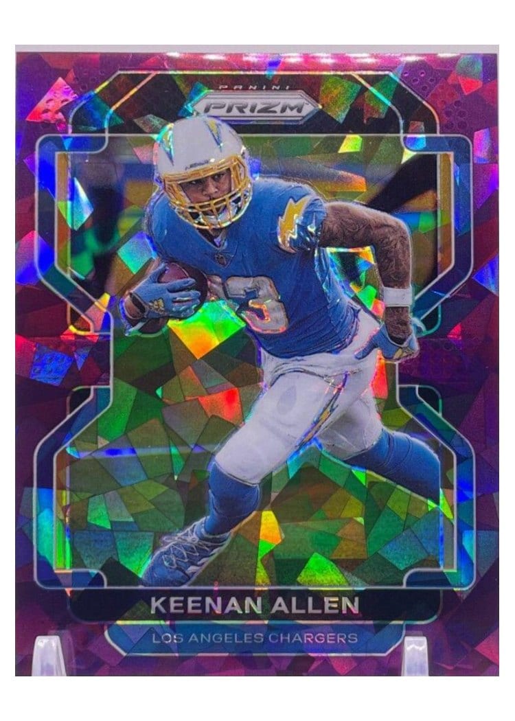 2021 Panini Prizm Base Set Keenan Allen #166 card
