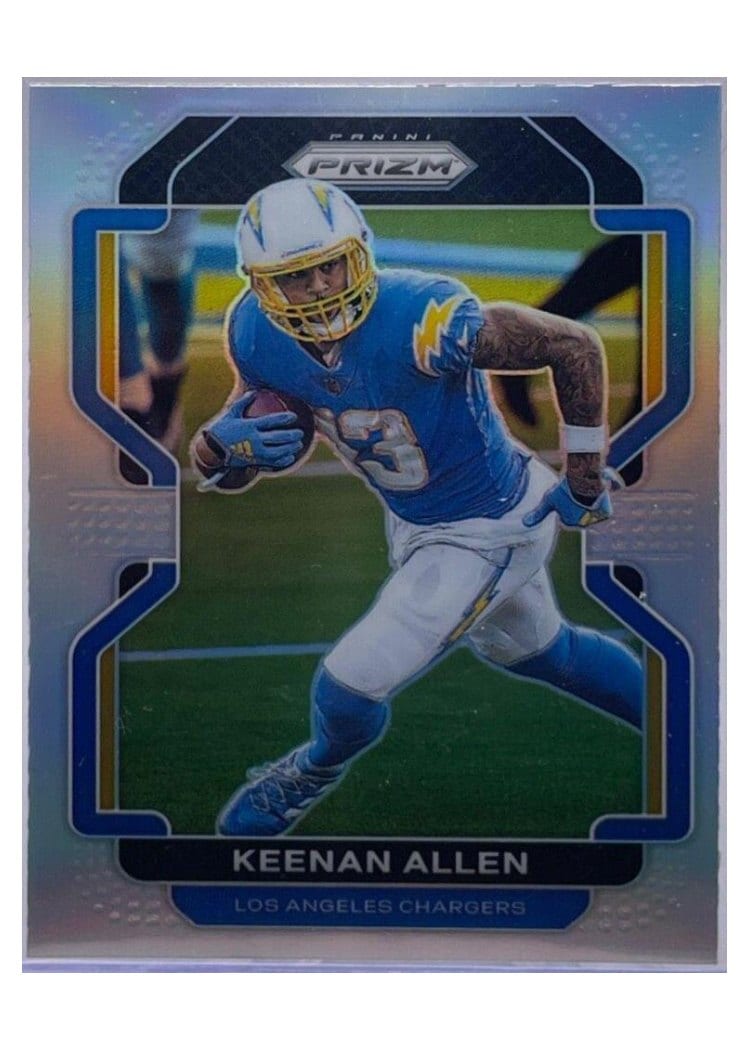 2021 Panini Prizm Base Set Keenan Allen #166 card