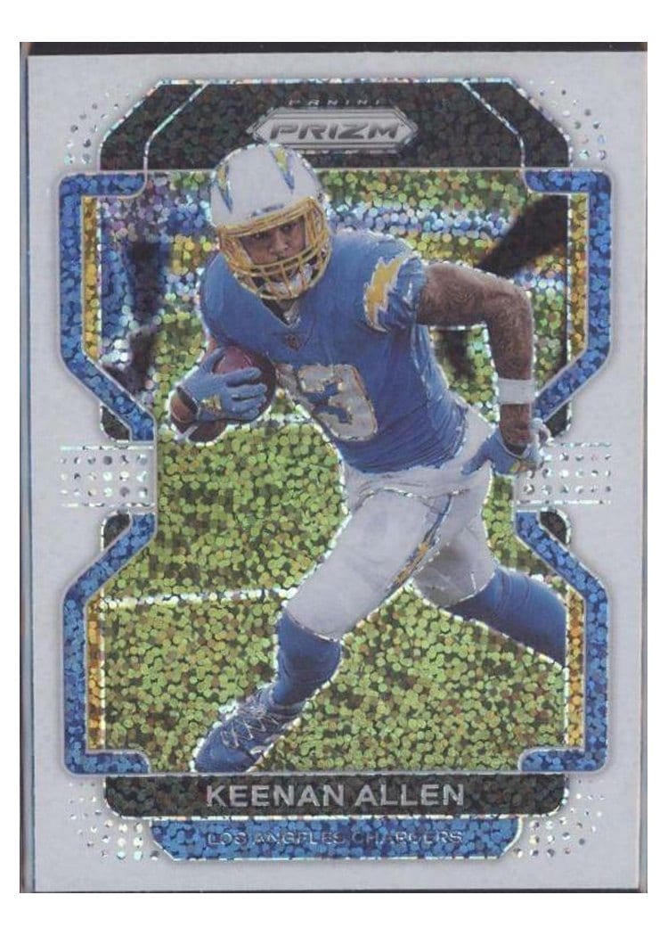 2021 Panini Prizm Base Set Keenan Allen #166 card