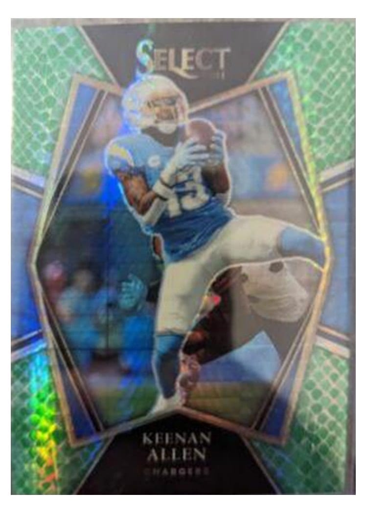 2021 Panini Select Base Set Keenan Allen #119 card