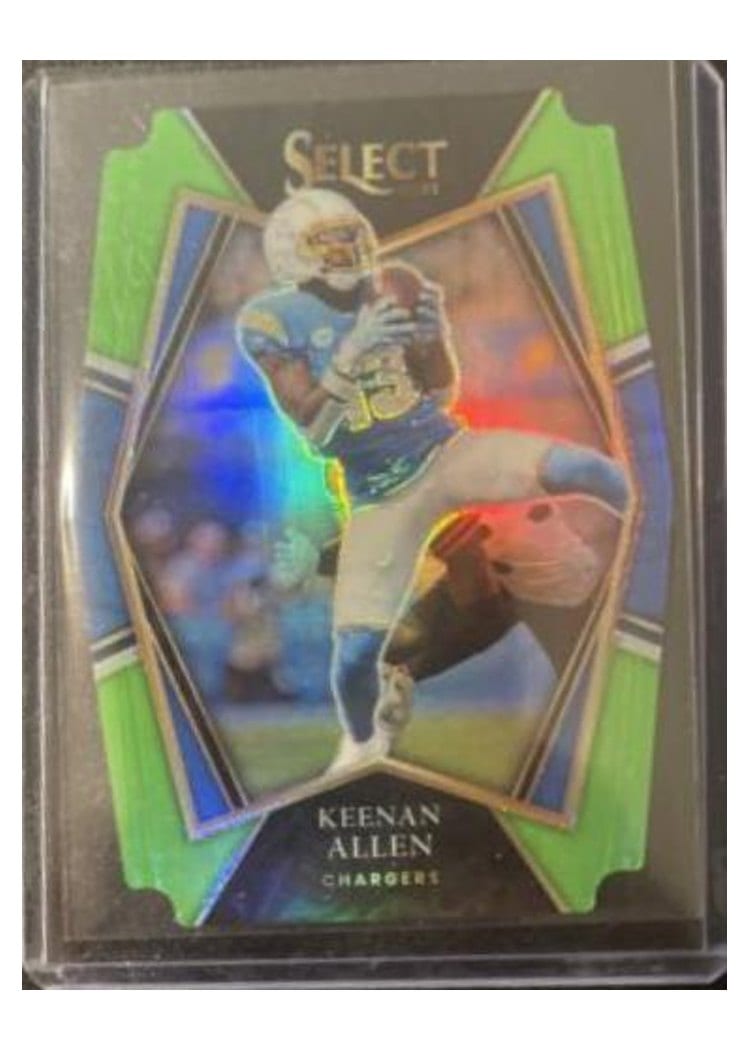 2021 Panini Select Base Set Keenan Allen #119 card