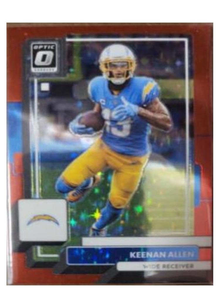 2022 Donruss Optic Base Set Keenan Allen #110 card