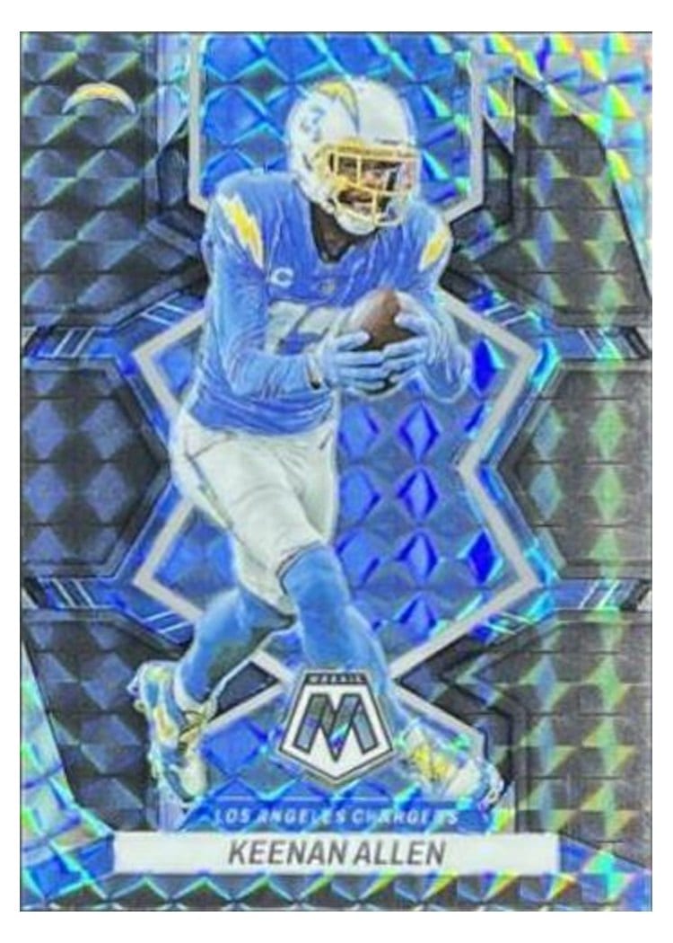 2022 Panini Mosaic Base Set Keenan Allen #103 card