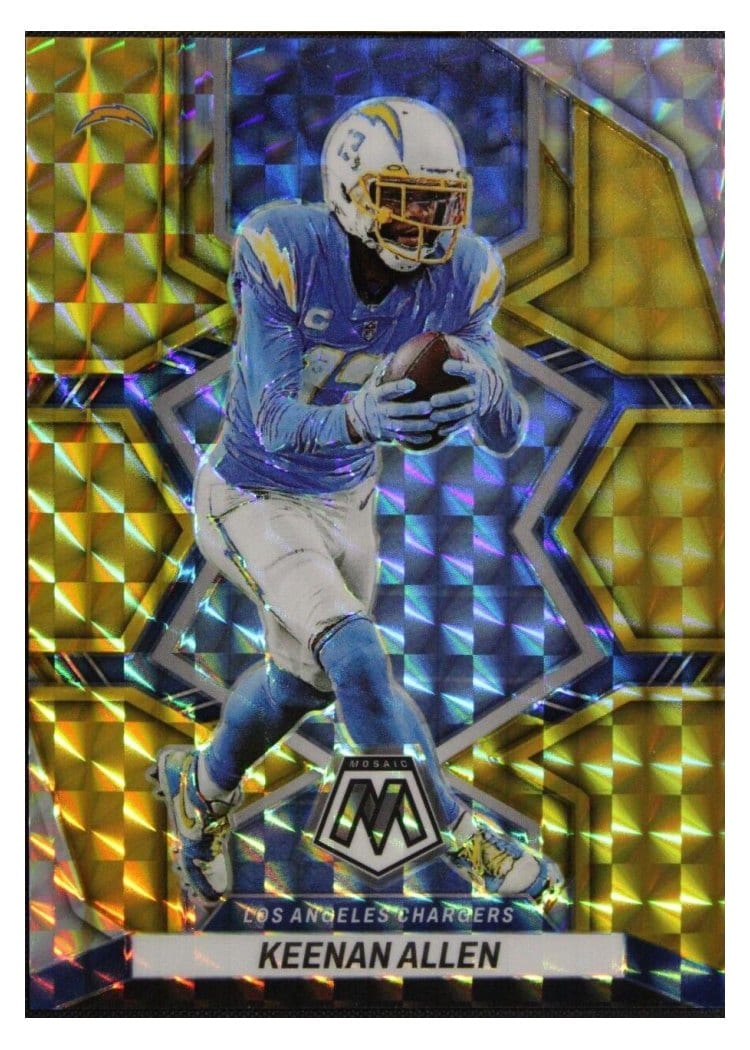2022 Panini Mosaic Base Set Keenan Allen #103 card
