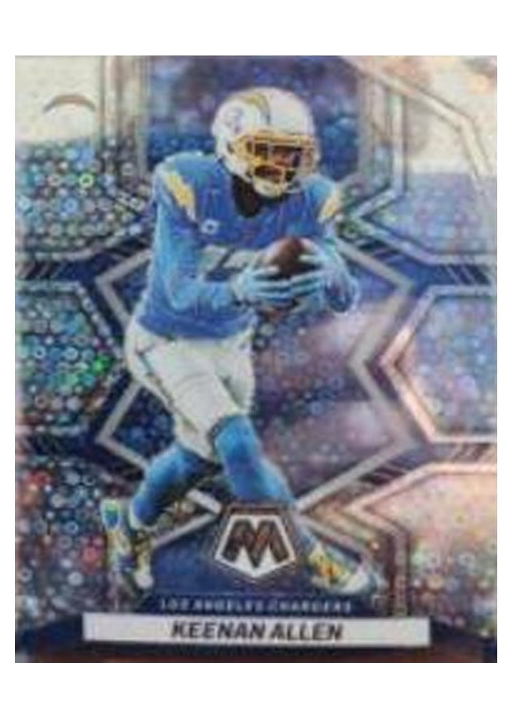 2022 Panini Mosaic Base Set Keenan Allen No Huddle Silver #103 card