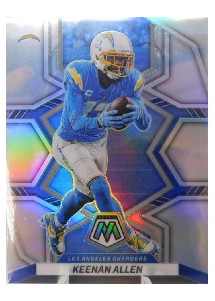 2022 Panini Mosaic Base Set Keenan Allen #103 card