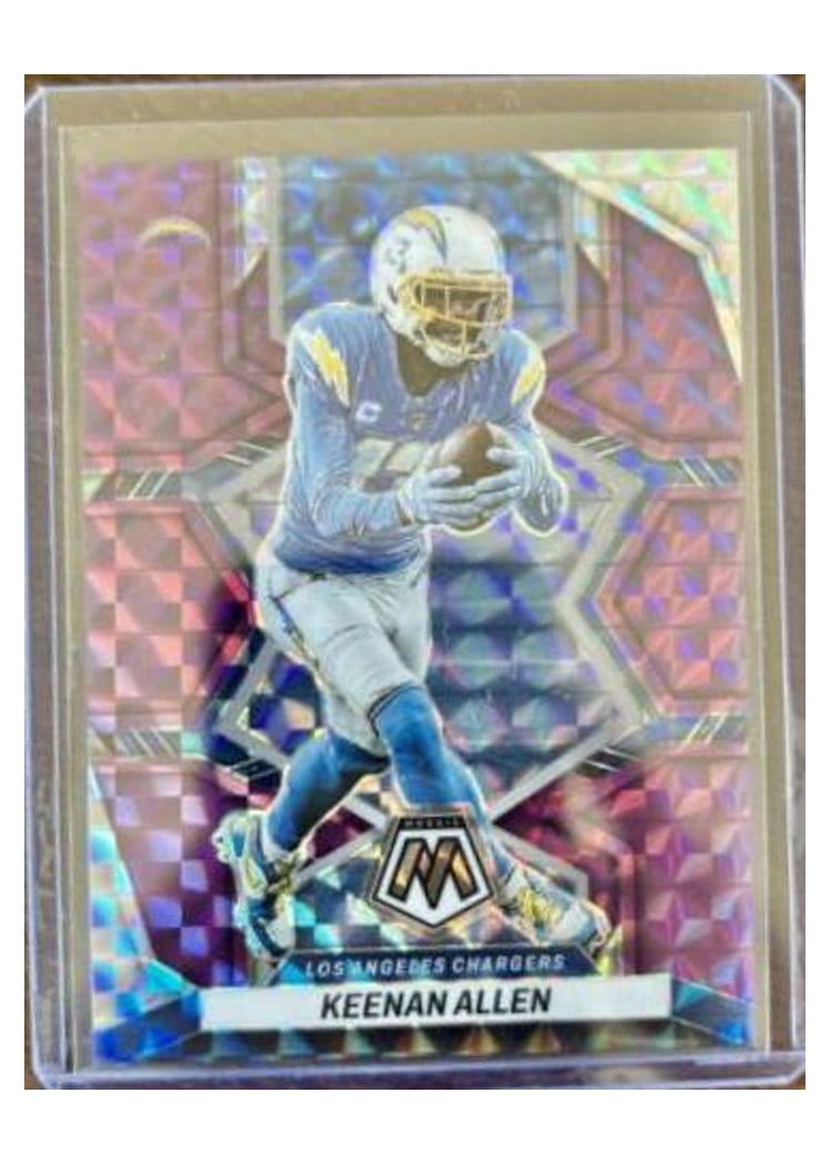2022 Panini Mosaic Base Set Keenan Allen #103 card