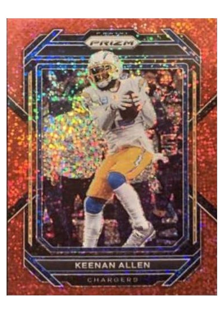 2022 Panini Prizm Base Set Keenan Allen #151 card