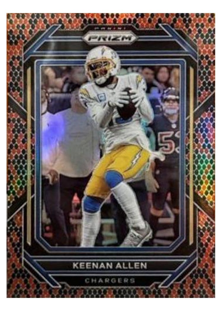 2022 Panini Prizm Base Set Keenan Allen #151 card