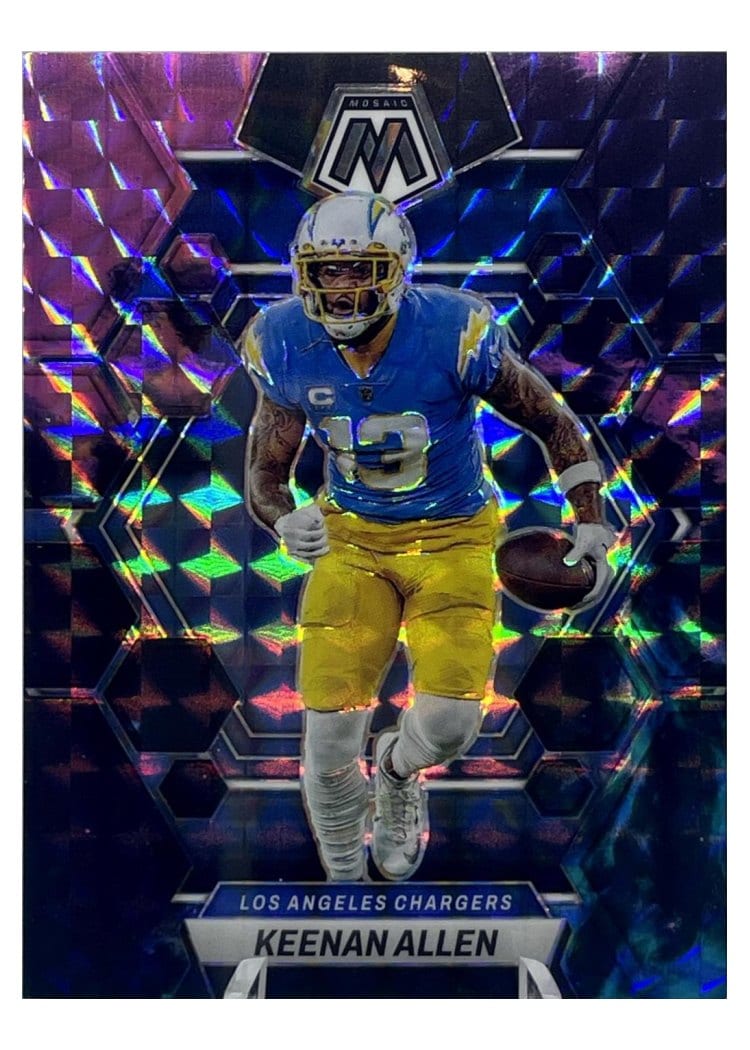 2023 Panini Mosaic Base Set Keenan Allen #130 card