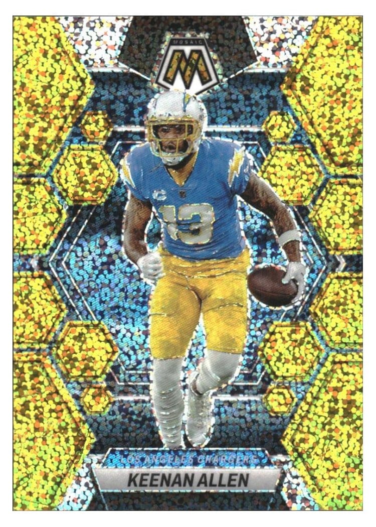 2023 Panini Mosaic Base Set Keenan Allen #130 card