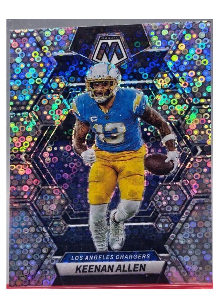 2023 Panini Mosaic Base Set Keenan Allen #130 card