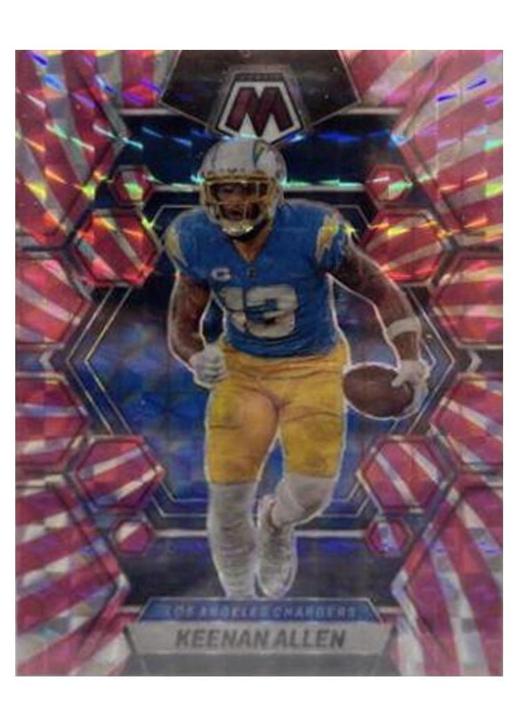 2023 Panini Mosaic Base Set Keenan Allen #130 card