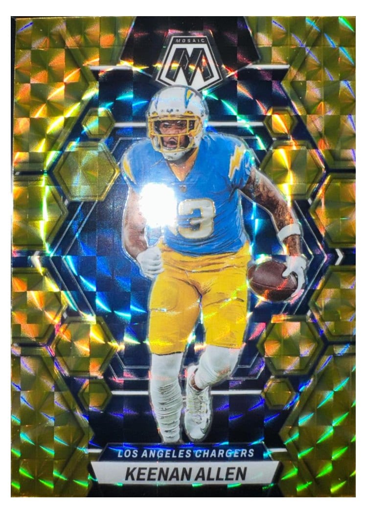 2023 Panini Mosaic Base Set Keenan Allen #130 card