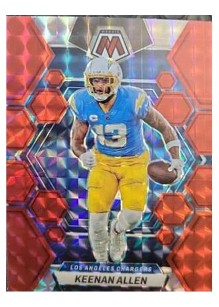 2023 Panini Mosaic Base Set Keenan Allen #130 card