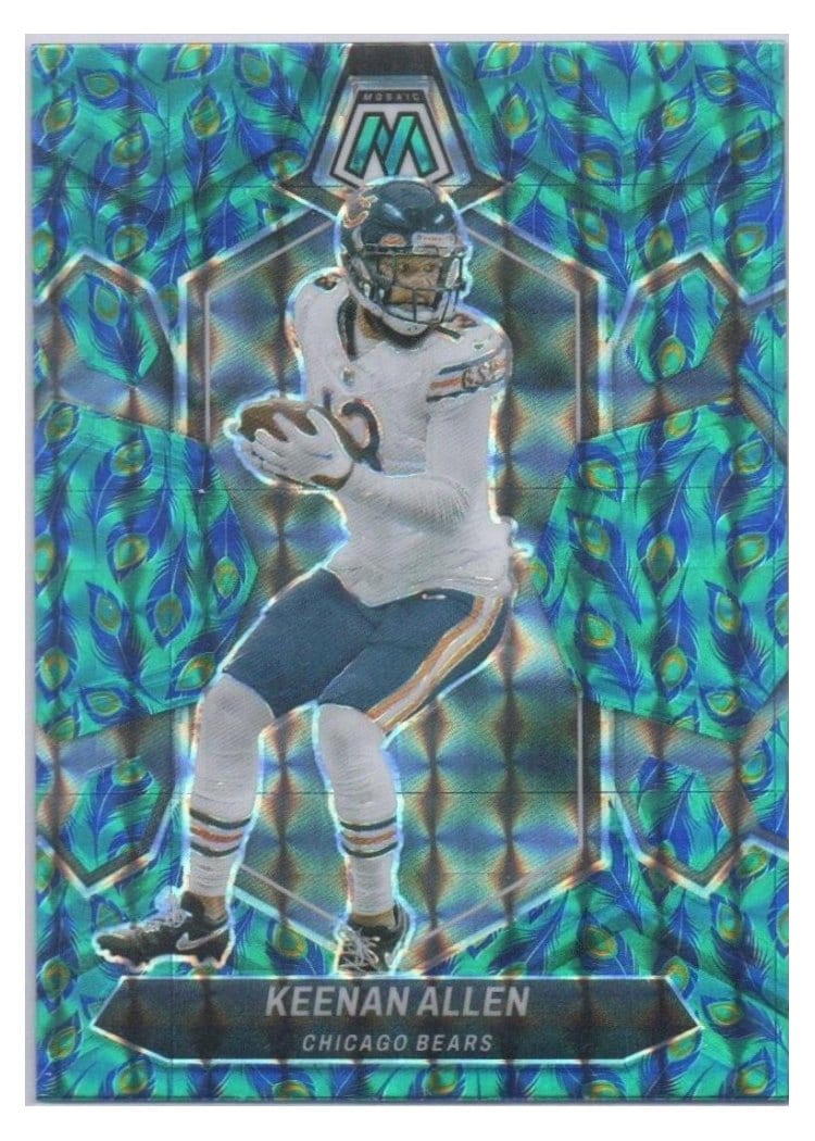 2024 Panini Mosaic Base Set Keenan Allen Peacock Choice #39 card