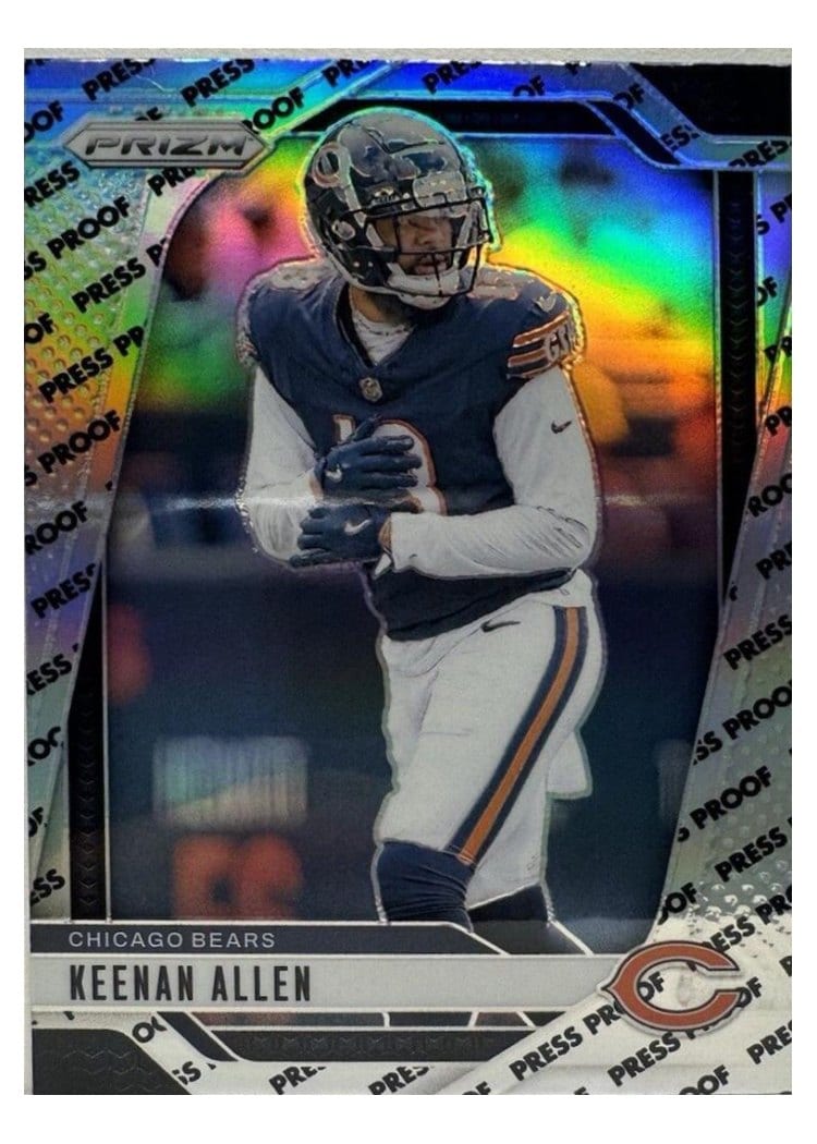 2024 Panini Prizm Base Set Keenan Allen #49 card