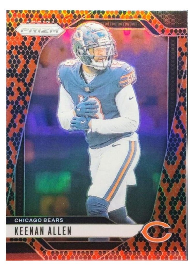 2024 Panini Prizm Base Set Keenan Allen #49 card