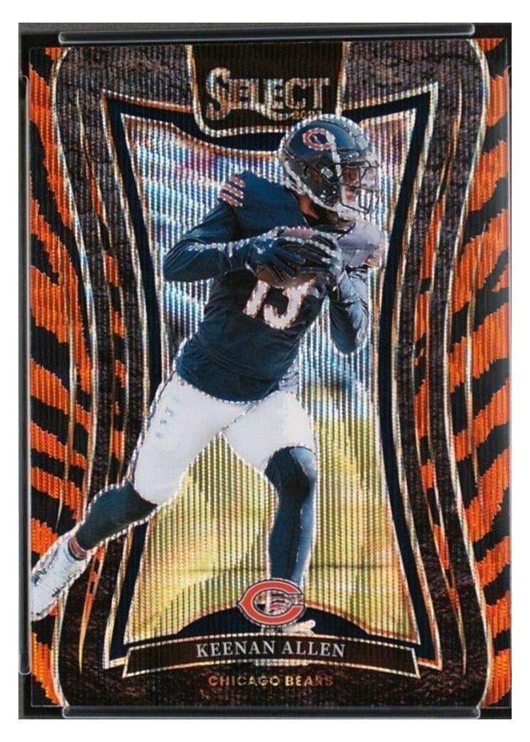2024 Panini Select Base Set Keenan Allen #357 card