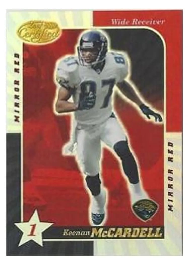 2000 Leaf Certified Keenan McCardell #46 card