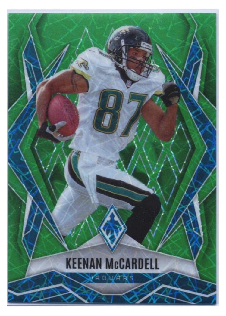 2025 Panini Phoenix Base Set Keenan McCardell Green Lazer #134 card