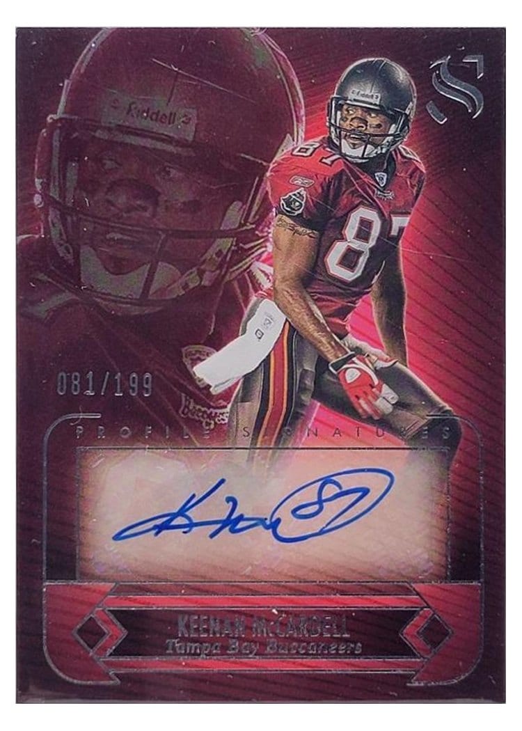 2025 Panini Silhouette Profile Signatures Keenan McCardell #24 card