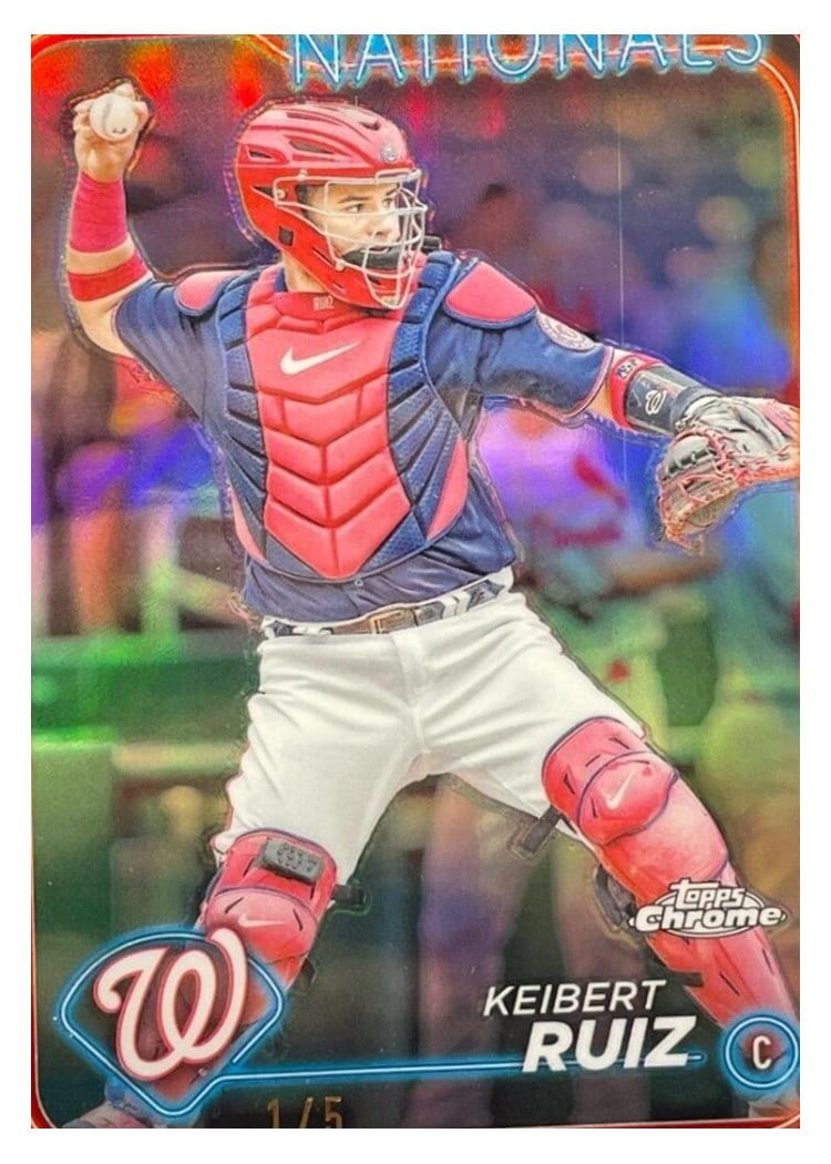 2024 Topps Chrome Base Set Keibert Ruiz #64 card
