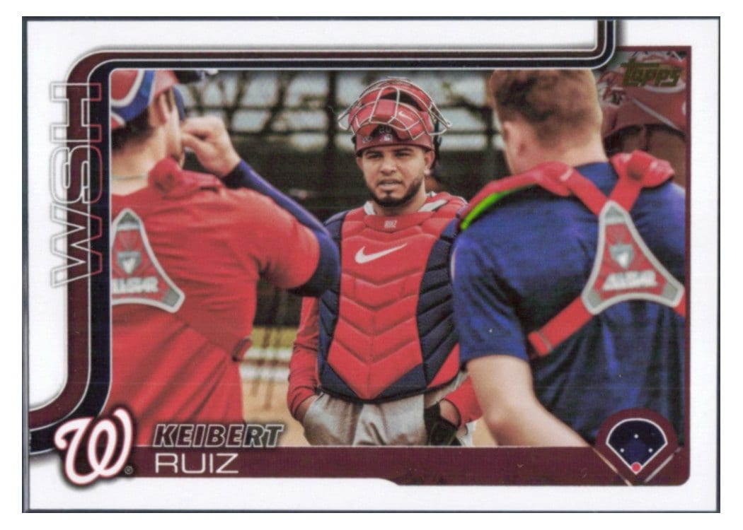 2025 Topps Base Set Keibert Ruiz #202 card