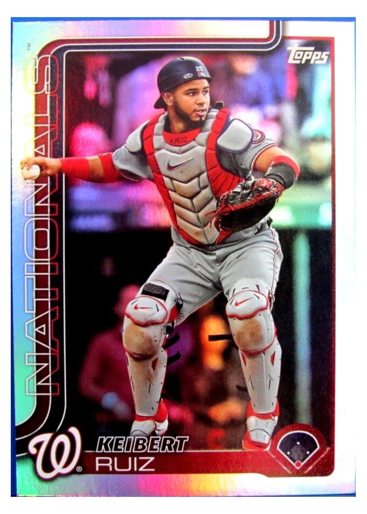 2025 Topps Base Set Keibert Ruiz Holo Foil #202 card